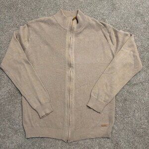 London Fog, Oatmeal Waffle Knit, Men’s XL